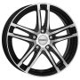 Легковой диск Dezent TZ Dark 7x17 5x100 ET38 57,1 BFP